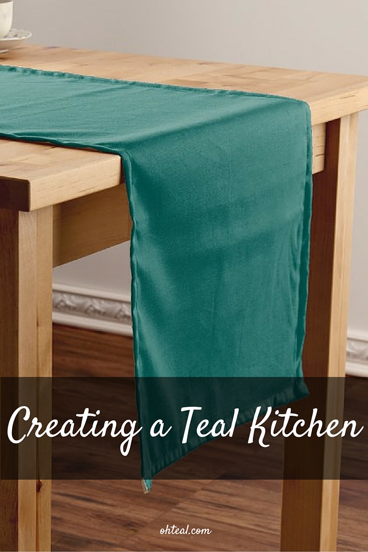 Creating a Teal Kitchen