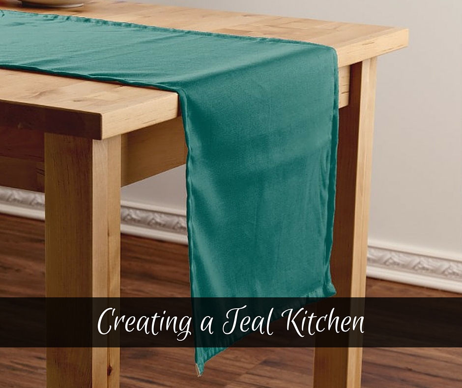 Creating a Teal Kitchen