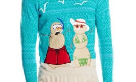 Ugly Christmas Sweaters in Teal